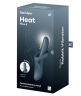 Вибратор с ротацией Satisfyer Heat Flex 4, серый (c подогревом)