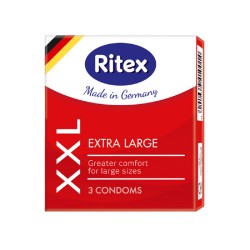 Презервативы увеличенного размера Ritex XXL (в уп. 3 шт)