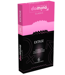 ПРЕЗЕРВАТИВЫ DOMINO CLASSIC EXTASE 6 штук