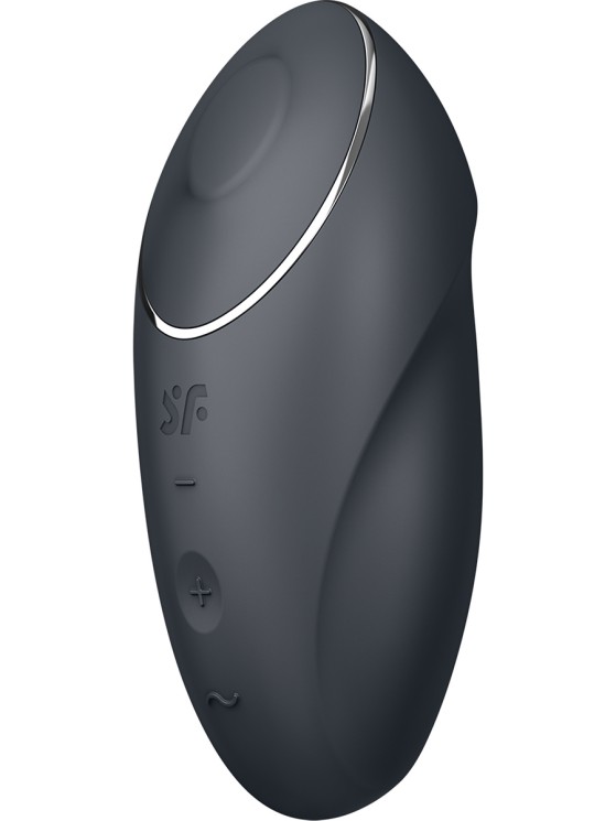Клиторальный стимулятор с вибрацией Satisfyer Tap&Climax 1 черный