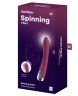 Вибратор с функцией вращения Satisfyer Spinning Vibe 1, красный