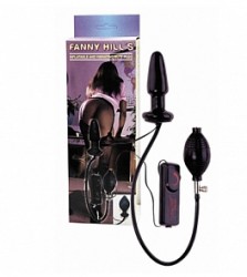 Вибростимулятор анальный с грушей Fanny hill's