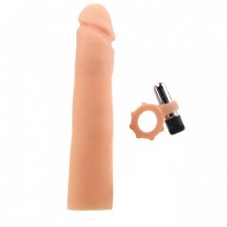 Удлиняющая насадка TLC® CyberSkin® 3-in-1 Vibrating X-tra Cock